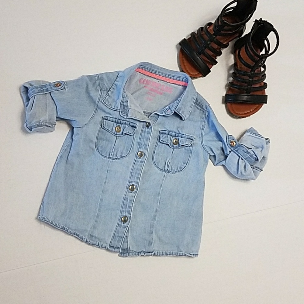 Oshkosh Chambray Top